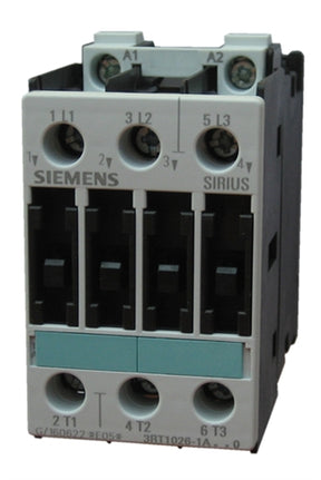 Siemens 3RT1026-1AC20 3 pole 25 AMP contactor