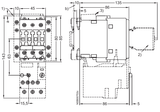 Siemens 3RT1026-1AC20 3 pole 25 AMP contactor