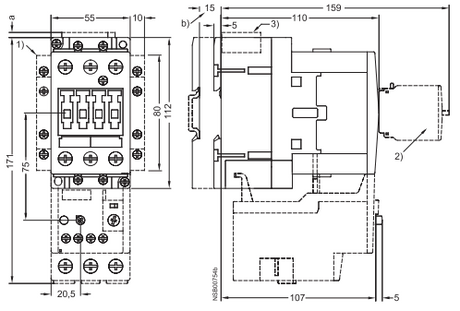Siemens 3RT1033-1B contactor
