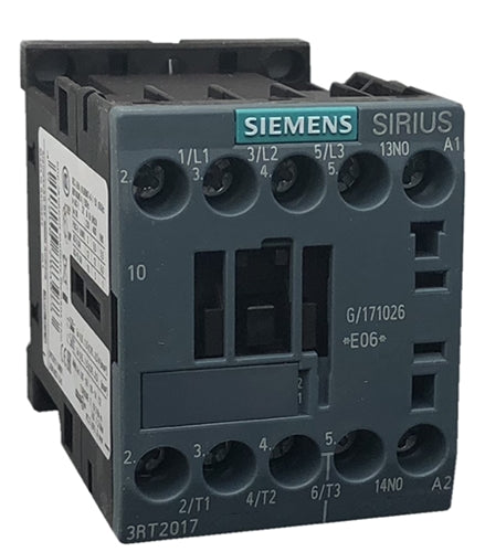 Siemens 3RT2017-1AK61 12 AMP Contactor
