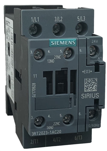 Siemens 3RT2023-1AC20 9 AMP Contactor