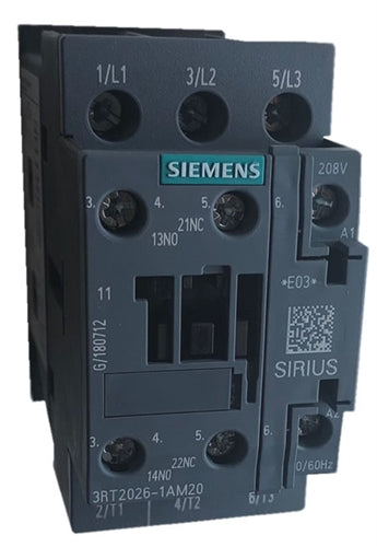 Siemens 3RT2026-1AM20 25 AMP Contactor