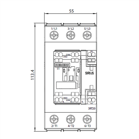Siemens 3RT2035-1NB30 40 AMP Contactor