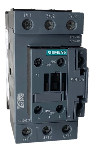 Siemens 3RT2038-1AK60 80 AMP Contactor