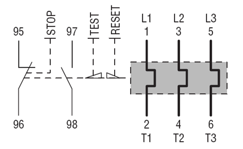Siemens 3RU1126-1EB0 Thermal Magnetic Overload Relay