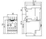 Siemens 3RU2116-0EB0 Thermal Overload Relay