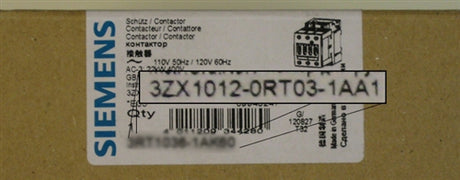 Siemens 3ZX1012-0RT03-1AA1 contactor overload relay