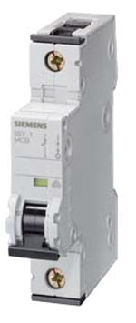 Siemens 5SY4101-7 1 AMP Single Pole Breaker