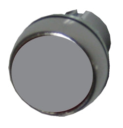 Allen Bradley 800FM-F8 grey metal pushbutton