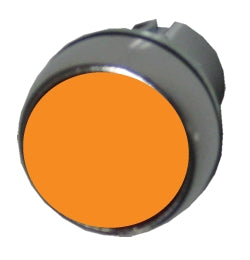 Allen Bradley 800FM-FA0 orange metal pushbutton