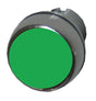 Allen Bradley 800FM-FA3 green metal pushbutton