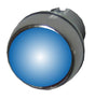 Allen Bradley 800FM-LF6 blue illuminated metal pushbutton