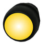 Allen Bradley 800FP-LF5 yellow illuminated plastic pushbutton