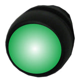 Allen Bradley 800FP-LFA3 green illuminated plastic pushbutton
