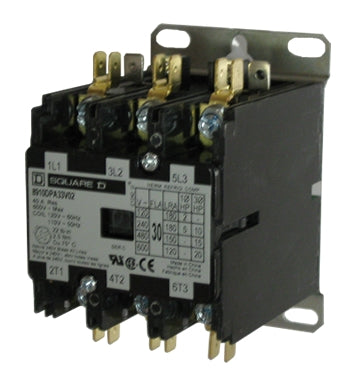 Square D 8910DPA43V09 3-pole Definite Purpose Contactor