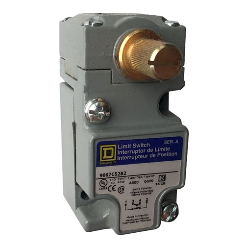 Square D 9007C52B2 limit switch