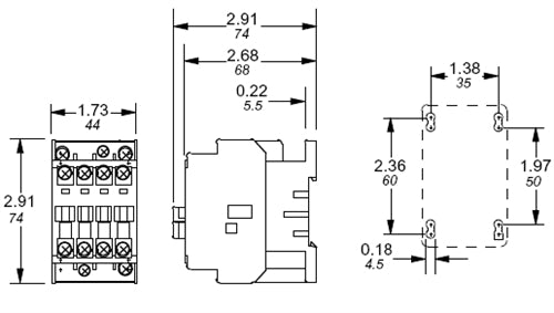 ABB A16-30-10 17 AMP contactor