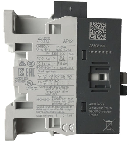 ABB AF12 contactor