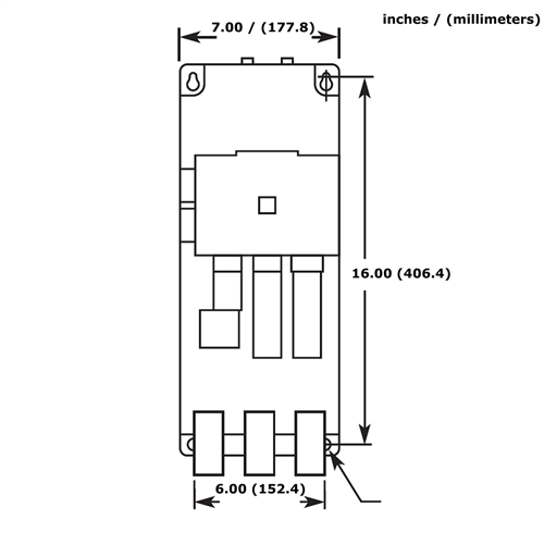 Eaton AN16SNOAB 270 AMP NEMA rated Starter