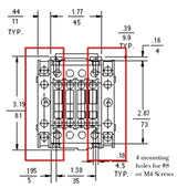 GE BCLL20 Two Pole Auxiliary block
