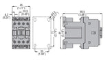 Lovato BF09T4A 4 pole contactor