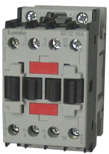 Lovato BF1210A02460 3 pole 12 AMP contactor
