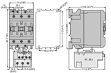 Lovato BF5000 3 pole 50 AMP contactor