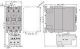 Lovato BF9500 3 pole 95 AMP contactor