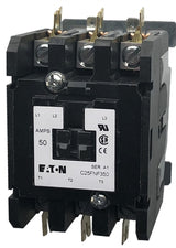 Eaton C25FNF350 50 AMP 3-pole Definite Purpose Contactor