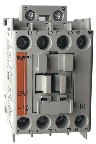 Sprecher and Schuh CA7-16-10 3 pole 16 AMP contactor