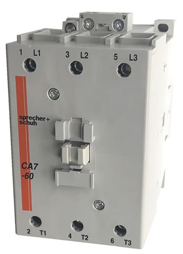 Sprecher and Schuh CA7-60-00 3 pole 60 AMP contactor