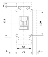 Sprecher and Schuh CA7-85-00-110 3 pole 85 AMP contactor