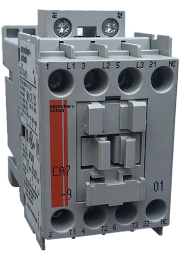 Sprecher and Schuh CA7-9-01 3 pole 9 AMP contactor