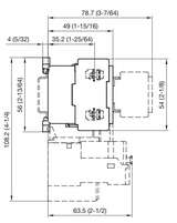 Sprecher and Schuh CA8-12 3 pole 12 AMP miniature contactor