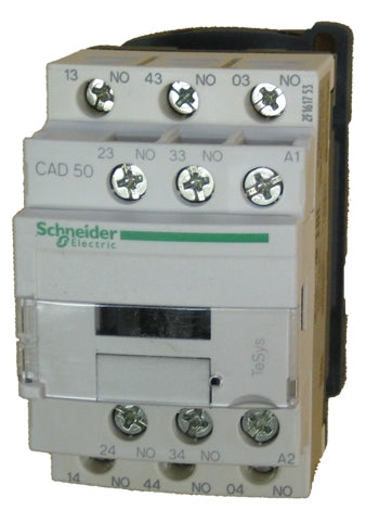 Schneider Electric CAD50LE7 5 pole control relay