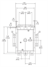 GE CK08CE300 3 pole UL/CE IEC rated contactor
