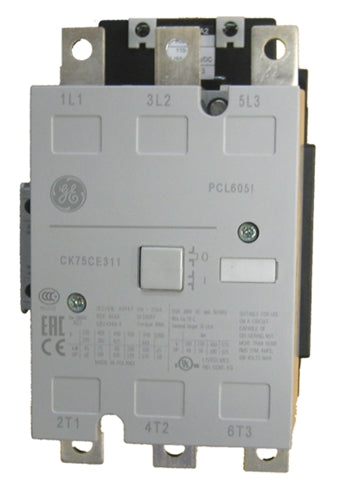 GE CK75CE311D 3 pole UL/CE IEC rated contactor