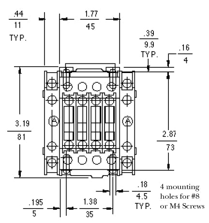 GE CL01A310TY 3 pole UL/CE IEC rated contactor