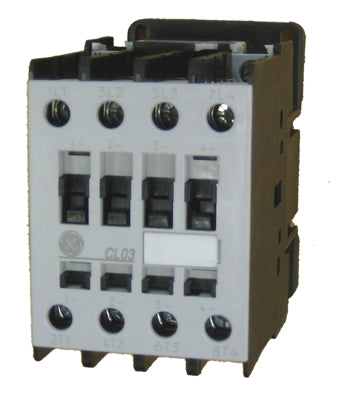 GE CL03A400ML 4 pole UL/CE IEC rated contactor