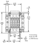 GE CL04A310MU 3 pole UL/CE IEC rated contactor