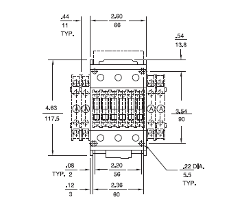 GE CL06A311MJ 3 pole UL/CE IEC rated contactor