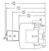 GE CL06A311MJ 3 pole UL/CE IEC rated contactor