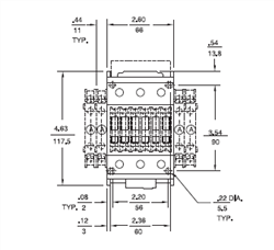 GE CL07A311ML 3 pole UL/CE IEC rated contactor