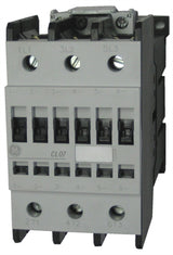 GE CL07E300MN 3 pole UL/CE IEC rated contactor with 220 volt electronic coil