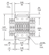 GE CL08A300MJ 3 pole UL/CE IEC rated contactor