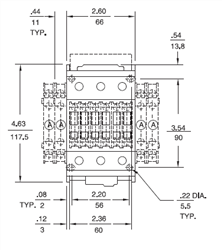 GE CL08A311MN 3 pole UL/CE IEC rated contactor