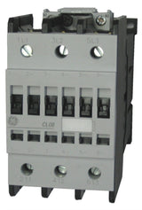 GE CL08E300M 3 pole UL/CE IEC rated contactor with electronic coil