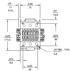 GE CL09A311ML 3 pole UL/CE IEC rated contactor