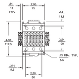 GE CL10A311MJ 3 pole UL/CE IEC rated contactor