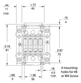 GE CL25D300TD 3 pole UL/CE IEC rated contactor